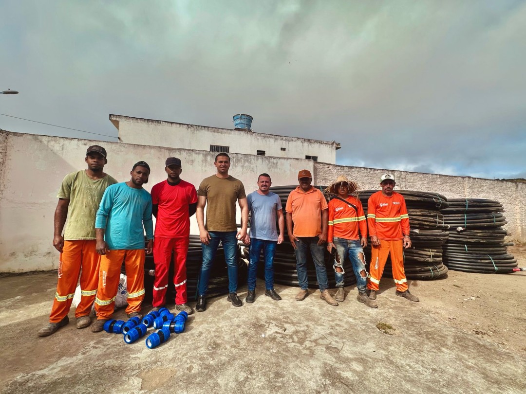 Prefeitura dá pontapé inicial para extensão da rede de água em Angico