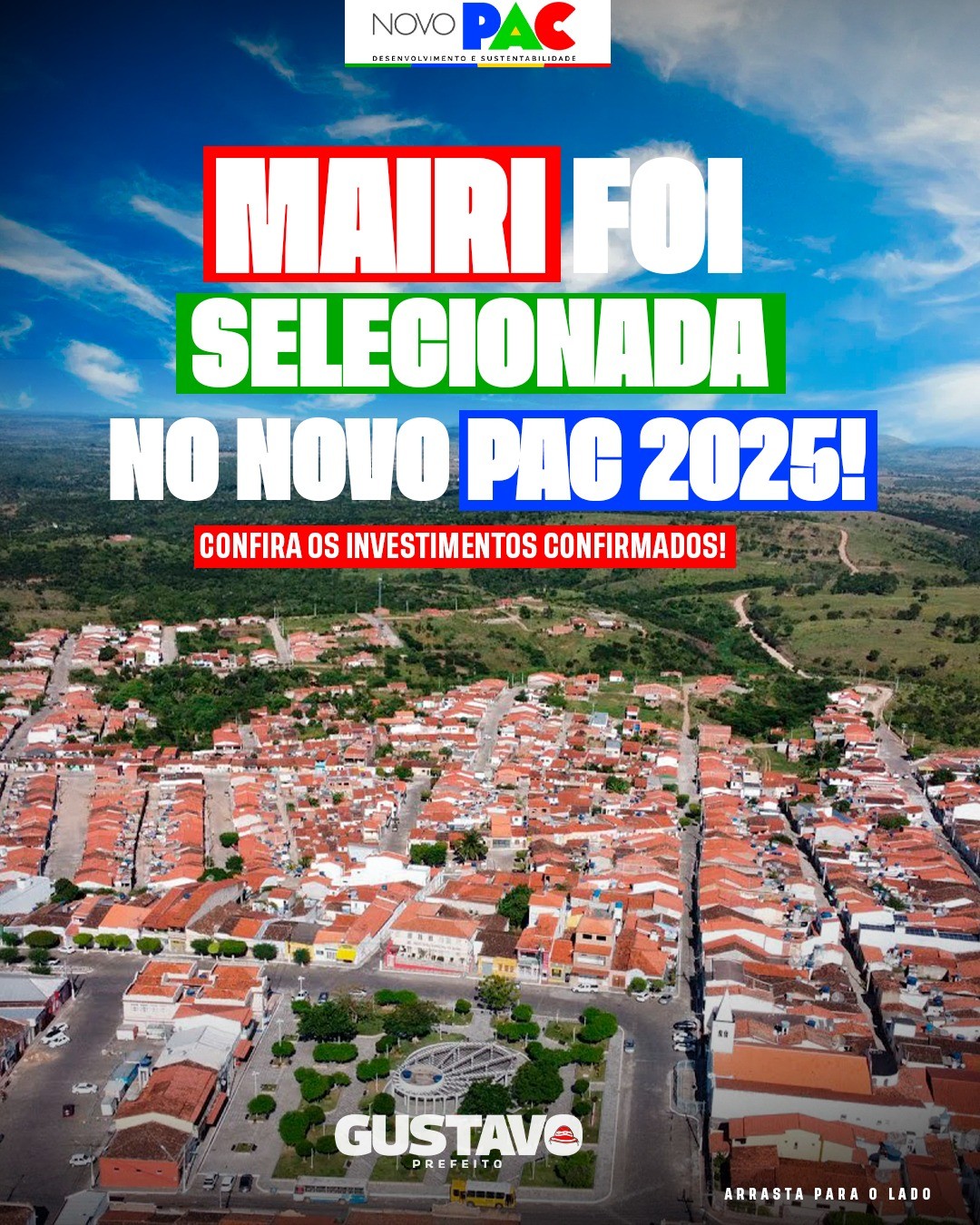 Mairi é selecionada no Novo PAC 2025 e recebe novos investimentos na saúde