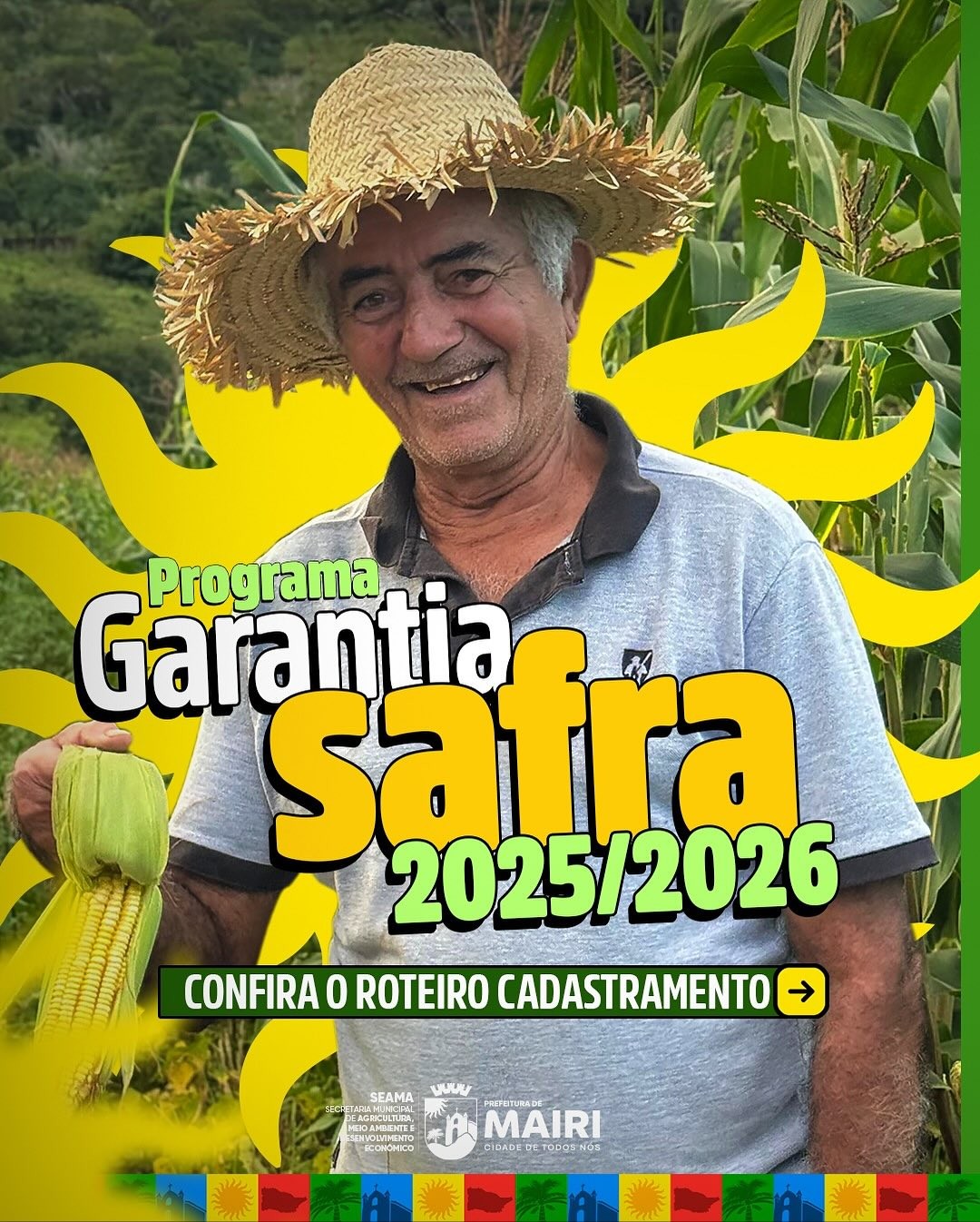 Prefeitura divulga cronograma de cadastramento nos povoados e na sede