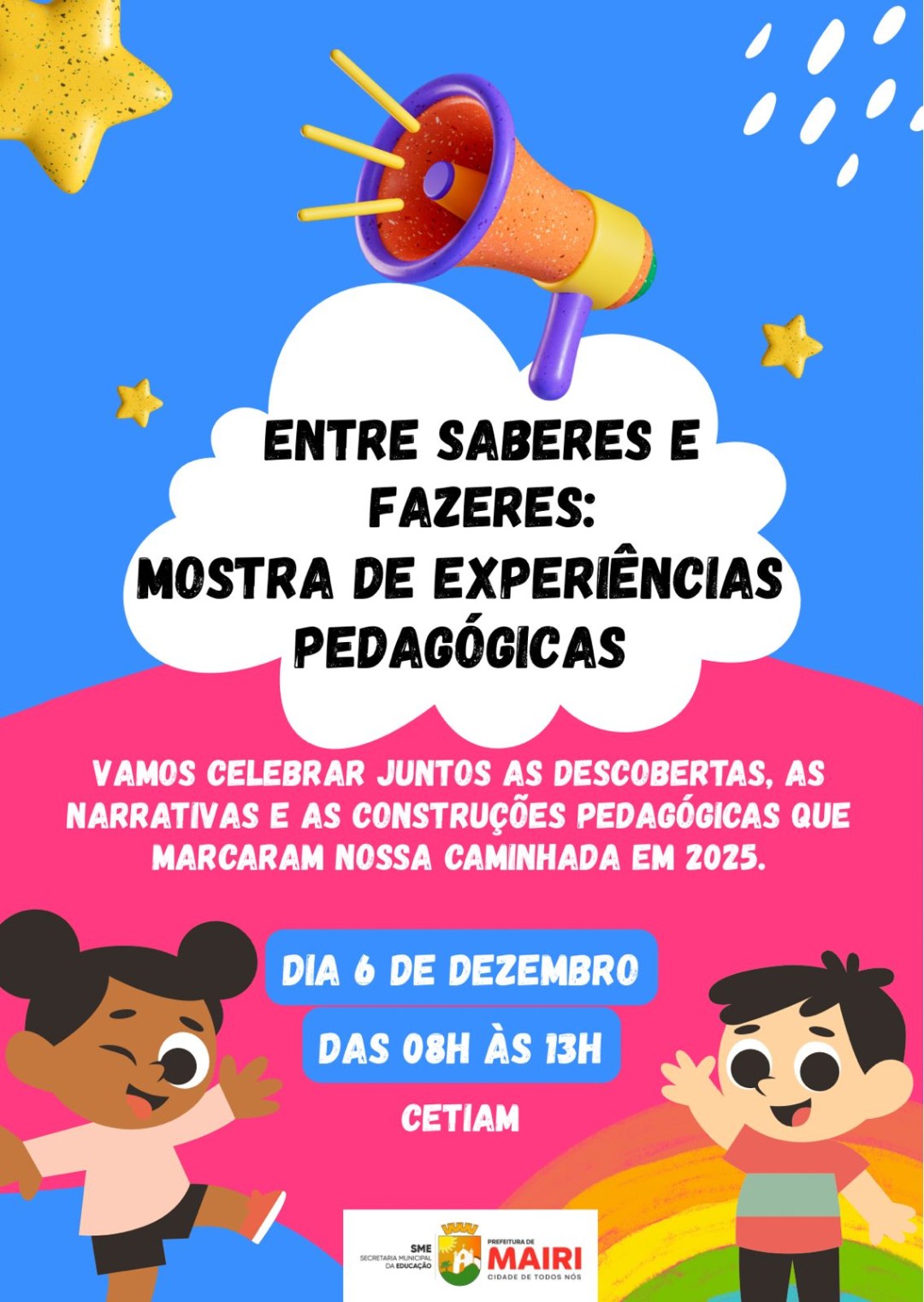 Secretaria de Educação promove Mostra de Experiências e Práticas Pedagógicas