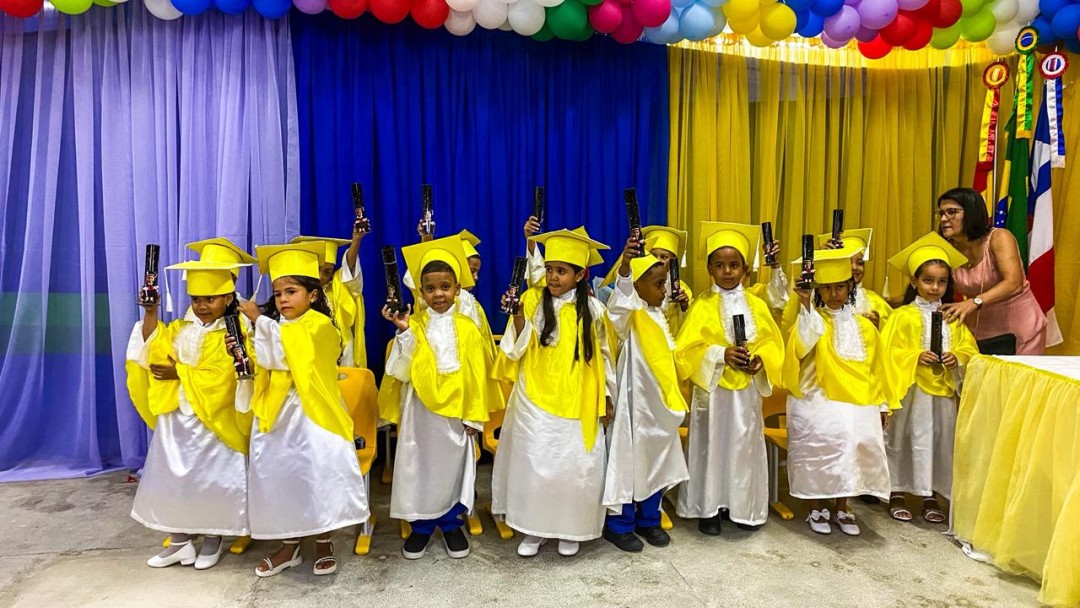 Creche Maria de Lourdes realiza Formatura do ABC